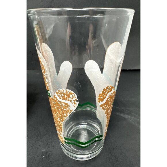 KIG GINGERBREAD MEN 3 Cooler Tumbler Glasses 14 oz Christmas Cookies Indonesia - Picture 11 of 11